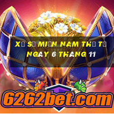 xổ số miền nam thứ tư ngày 6 tháng 11